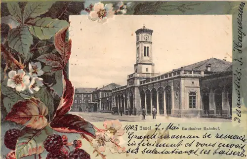 Br33028 Basel Badischer Bahnhof Schweiz