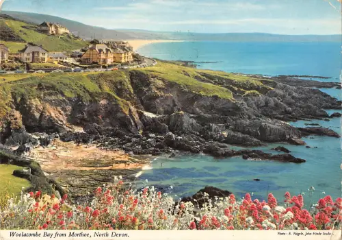 uk35788 woolacombe bay from morthoe devon uk lot 3 uk