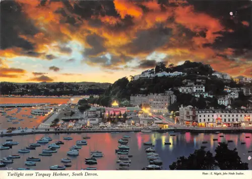 uk35765 twilight over torquay devon uk lot 3 uk