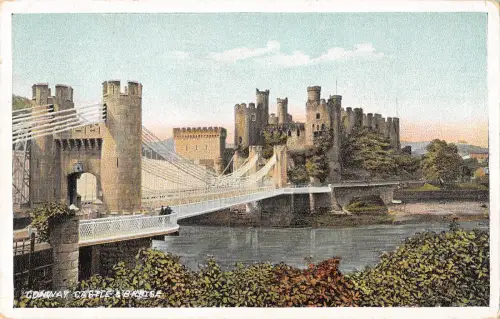 uk38498 conwy castle and bridge wales uk lot 17 uk