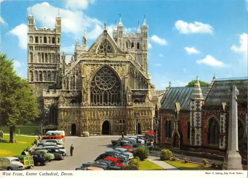 uk35940 west front exeter cathedral devon uk lot 4 uk