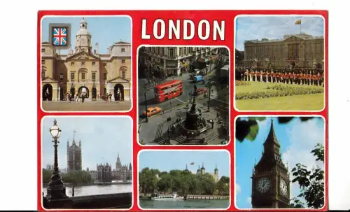 BF12789 Bus Multi Views London United Kingdom Front/Back Bild