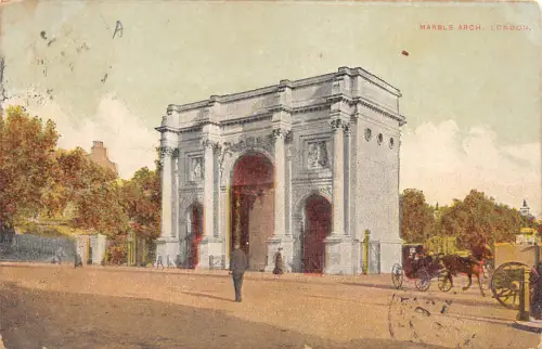 BR65317 Wagen Marmorbogen London UK