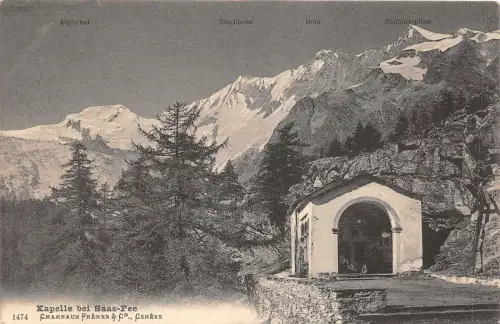 br106934 kapelle bei saas fee switzerland