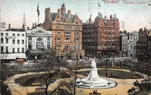 BF34634 london leicester square uk front/back scan