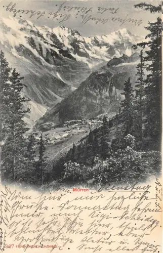 Lot 80 Murren Litho Schweiz