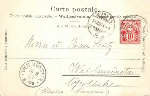 Lot 80 Murren Litho Schweiz