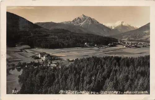 Lot 74 Lansersee Siehe U. Hotel serles u habicht Echtfoto Österreich Tirol