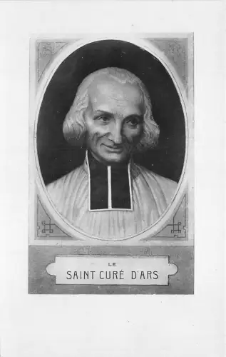 lot 74 le saint cure d'ars john Vianney französischer katholischer Priester Postkarte Gemälde