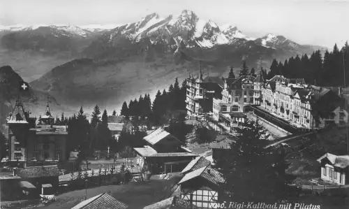 Lot 95 Rigi Karlbad mit Pilatus Echtfoto Schweiz