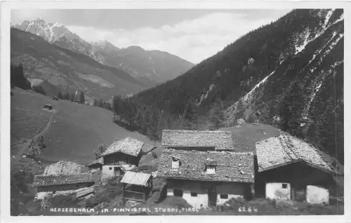 Lot 69 Österreich Herzebenalm im Pinnistal Stubai Tirol Echtfoto