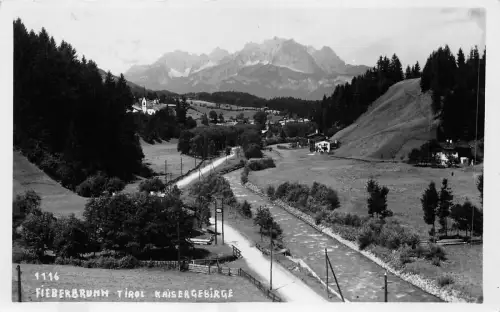 Lot 69 Österreich Tirol Fieberbrunn Kaisergebirge Echtfoto