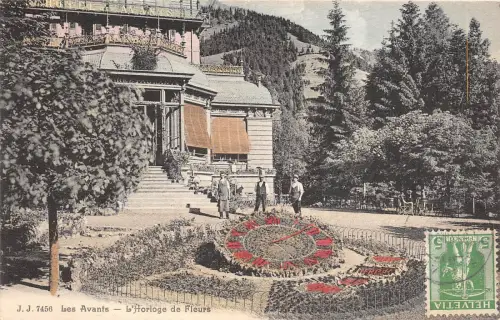 BR36324 Les Avants l horloge de Fleurs Schweiz TCV
