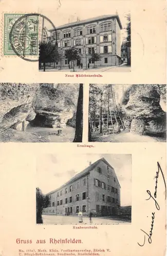 B93092 gruss aus rheinfelden ermitage neue madchenschule schweiz TCV