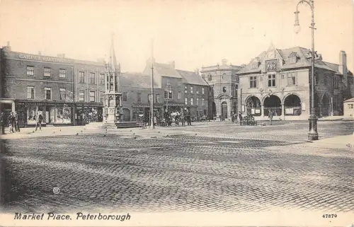 BR64509 Marktplatz Peterborough UK