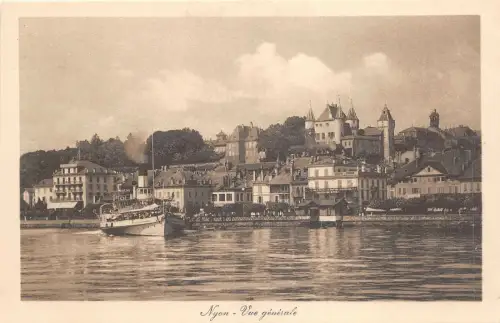 Lot 71 switzerland nyon vue generale boat