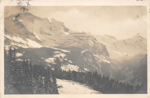 Lot 72 wegen m jungfrau schweiz Echtfoto