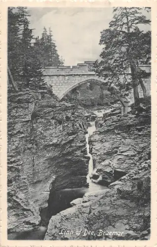 uk37353 lin of dee braemar scotland real photo uk lot 11 uk