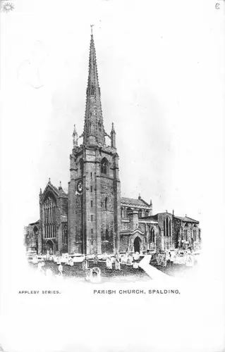 uk37346 Pfarrkirche Spalding Echtfoto UK Lot 11 UK