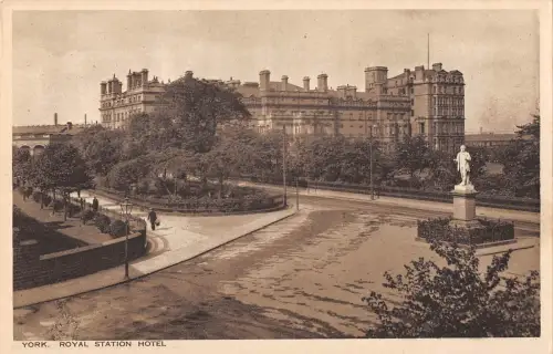 uk37413 royal station hotel york real photo uk lot 11 uk