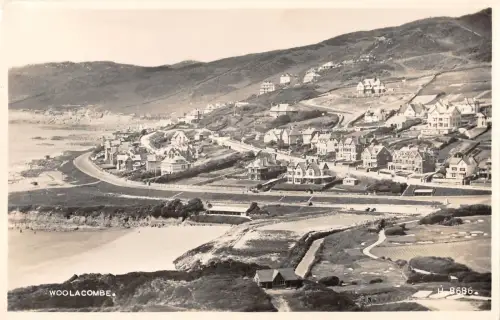 uk37449 woolacombe real photo uk lot 11 uk