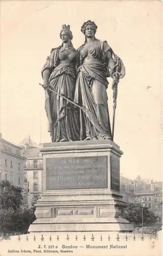 Lot 73 Genf Genf Schweiz Nationaldenkmal