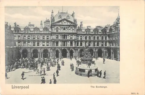 uk37289 the exchange liverpool real photo uk lot 11 uk
