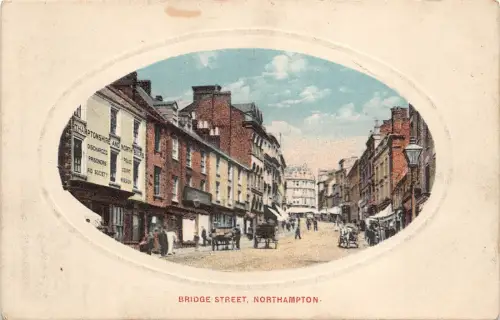 BR64608 Bridge Street Northampton Chariot UK