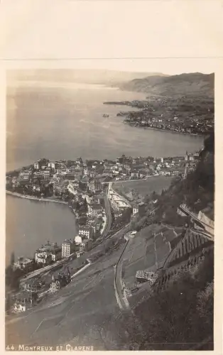 Lot 78 Echtfoto Schweiz Montreux et Clarens