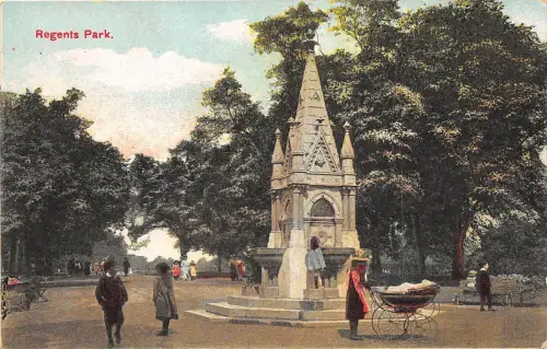 B85134 regents park child enfant london uk