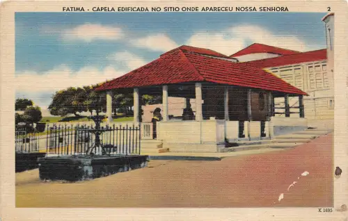 Lot 38 erbauliche Kapelle an der Stelle wo unsere Dame erschien Fatima Portugal