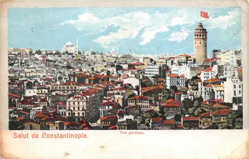 br105054 salut de constantinople turkey instanbul