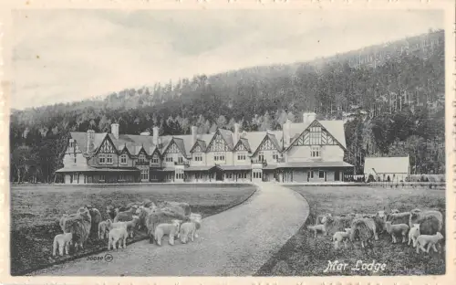 uk37868 mar lodge scotland real photo uk lot 13 uk