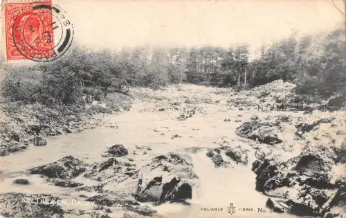 uk37710 on the ken dalry scotland real photo uk lot 13 uk TCV