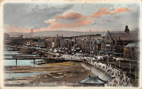 uk37807 allgemeine Ansicht der Promenade Morecambe UK Lot 13 UK