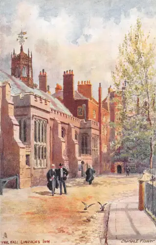 uk37462 the hall lincolns in uk lot 12 uk signed charles e flower