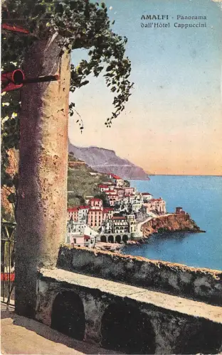 Lot 75 Amalfi Italien Panorama Dal Hotel Cappuccini