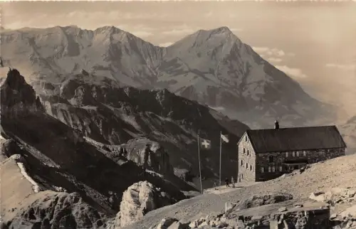 Lot 73 neue blumlisalphutte kiental u niesen schweiz Echtfoto