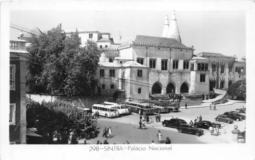Lot 76 Echtfoto Sintra Palacio Nacional Auto Bus Portugal