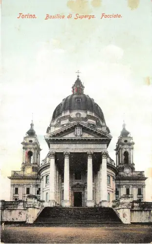 Lot 73 Superga Basilika Fassade Torino Turin Italien
