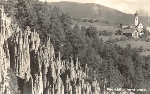 Lot 71 Echt Foto Erdpyramiden Collalbo Italien Klobenstein Erdpyramiden Ritten