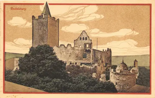 Lot 69 Rudelsburg Deutschland Postkarten Gemälde