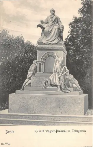 lot 21 berlin richard wagner denkmal in thiergarten deutschland