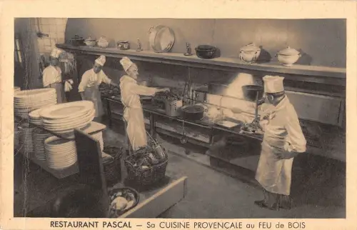 BR52898 Restaurant Pascal marseille pres du vieux port sa cuisine pro France