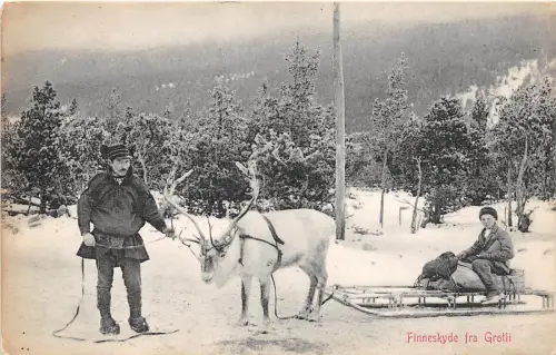 B76388 Norwegen Finneskyde fra Grotli