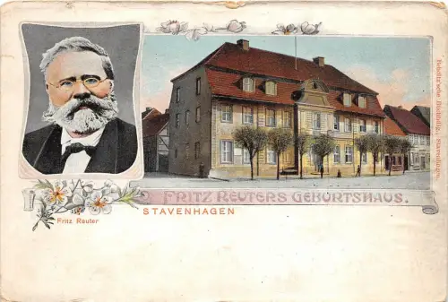 BC60997 Stavenhagen Fritz Reuter Geburtshaus germany