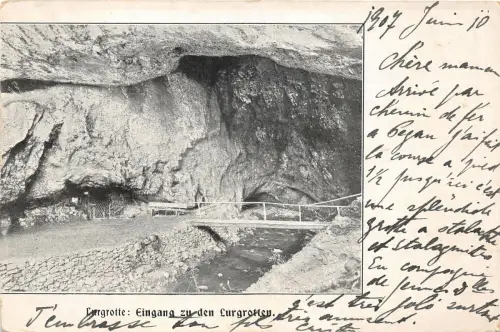 Lot 82 Lurgrotte Eingang zur Lurgrotte Österreich Steiermark nach Ploiesti geschickt