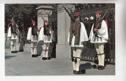 BF30024 Athen Evzones Präsidentengarde Typen Griechenland Vorder-/Rückseite Bild