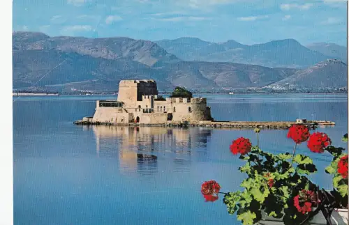 BF13770 napulia le bourzi greece front/back image