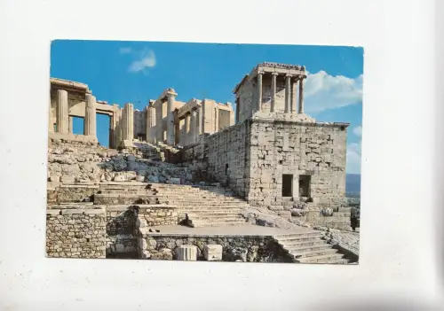 BF30731 athen acropole les propyles greece front/back image